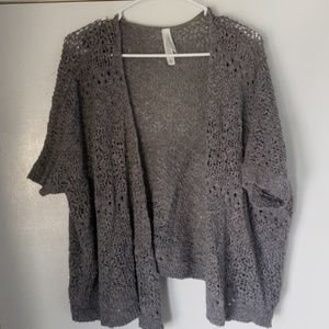 Short sleeve cardigan